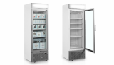 New display freezer with adjustable shelves